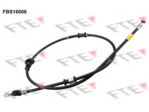 FTE FBS16006 trosas, stovėjimo stabdys 
 Stabdžių sistema -> Valdymo svirtys/trosai
M884534, MR914268