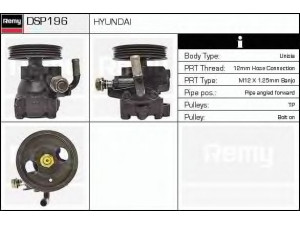 DELCO REMY DSP196 hidraulinis siurblys, vairo sistema 
 Vairavimas -> Vairo pavara/siurblys