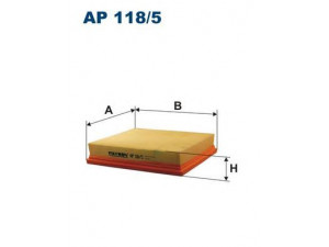 FILTRON AP118/5 oro filtras 
 Techninės priežiūros dalys -> Techninės priežiūros intervalai
2585, 6040940904, 6040941004, 6040941904