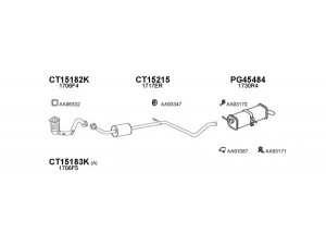 VENEPORTE 450645 išmetimo sistema