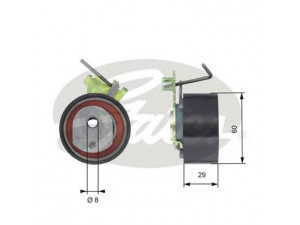 GATES T43088 įtempiklio skriemulys, paskirstymo diržas 
 Techninės priežiūros dalys -> Papildomas remontas
0829.A5, 0829.C6, 0829A5, 0829C6