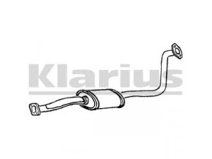 KLARIUS 250706 vidurinis duslintuvas 
 Išmetimo sistema -> Duslintuvas
B6G340300A, B6G340300B, B6G340300C