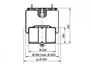 PE Automotive 084.281-11A dėklas, pneumatinė pakaba 
 Pakaba -> Pneumatinė pakaba
001075363, 01075363, 020452136
