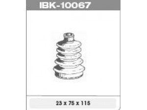 IPS Parts IBK-10067 gofruotoji membrana, kardaninis velenas 
 Ratų pavara -> Gofruotoji membrana