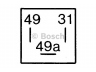 BOSCH 0 335 200 038 posūkio rodiklio pertraukiklis 
 Elektros įranga -> Relė
111 953 227 D, 191 953 227 A, 1H0 953 227