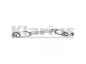 KLARIUS 260009 vidurinis duslintuvas
60558653, 60558653