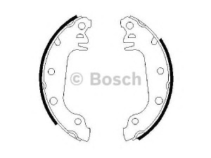 BOSCH 0 986 487 032 stabdžių trinkelių komplektas 
 Techninės priežiūros dalys -> Papildomas remontas
1569039, 5002996, 5010950, 5016219