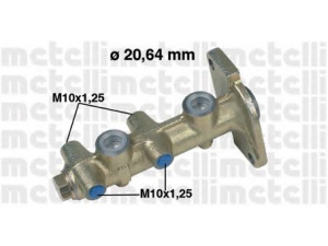 METELLI 05-0090 pagrindinis cilindras, stabdžiai 
 Stabdžių sistema -> Pagrindinis stabdžių cilindras
2108-3505010