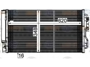 HELLA 8FC 351 000-461 kondensatorius, oro kondicionierius 
 Oro kondicionavimas -> Kondensatorius
64 50 9 288 940