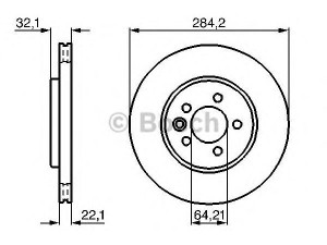 BOSCH 0 986 478 314 stabdžių diskas 
 Dviratė transporto priemonės -> Stabdžių sistema -> Stabdžių diskai / priedai
SDB 1009 40, SDB000810, GBD 90844