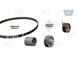OPTIBELT KT 1486 W1 vandens siurblio ir paskirstymo diržo komplektas