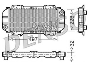 NPS DRM10015 radiatorius, variklio aušinimas 
 Aušinimo sistema -> Radiatorius/alyvos aušintuvas -> Radiatorius/dalys
81AB8005KB