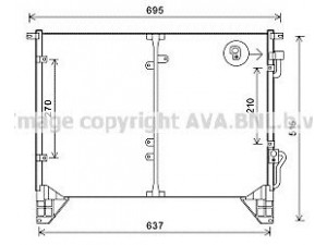 AVA QUALITY COOLING DW5116 kondensatorius, oro kondicionierius 
 Oro kondicionavimas -> Kondensatorius
6840008200