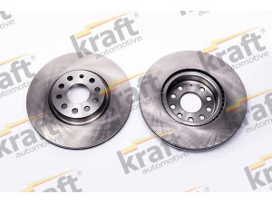 KRAFT AUTOMOTIVE 6040520 stabdžių diskas 
 Dviratė transporto priemonės -> Stabdžių sistema -> Stabdžių diskai / priedai
1K0 615 301 AA, 1K0 615 301 AA