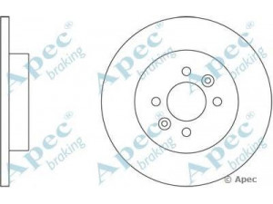 APEC braking DSK2402 stabdžių diskas 
 Dviratė transporto priemonės -> Stabdžių sistema -> Stabdžių diskai / priedai
7701207227, 8466774