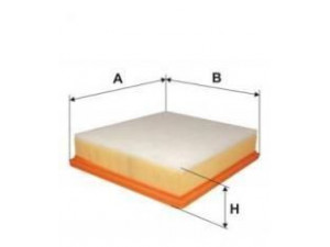 UNIFLUX FILTERS XA226CS oro filtras 
 Filtrai -> Oro filtras
1J0 129 620 A