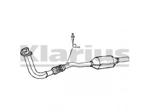 KLARIUS 321181 katalizatoriaus keitiklis 
 Išmetimo sistema -> Katalizatoriaus keitiklis
6N0253058X, 6N0253068X, 6N0253058X