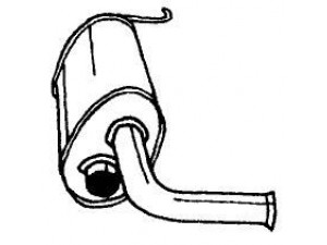 AKS DASIS SG20424 vidurinis duslintuvas