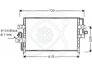 ELECTRO AUTO 30W0020 kondensatorius, oro kondicionierius 
 Oro kondicionavimas -> Kondensatorius
9211020J00, 9211077J10