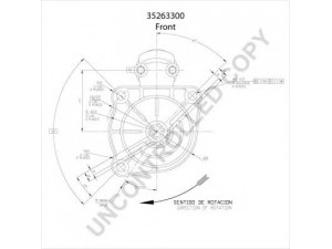 PRESTOLITE ELECTRIC 35263300 starteris
2872K405, 2873K624, 2873K625, 2873K626