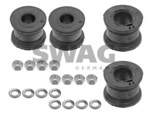 SWAG 10 61 0001 remonto komplektas, stabilizatoriaus pakaba 
 Ašies montavimas/vairavimo mechanizmas/ratai -> Stabilizatorius/fiksatoriai -> Sklendės
124 320 01 47
