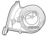 DENSO DEA23003 vidaus pūtiklis 
 Šildymas / vėdinimas -> Orpūtė/dalys
7701049076