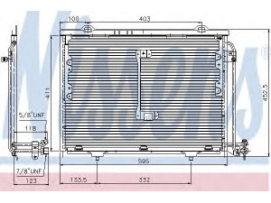 NISSENS 94284 kondensatorius, oro kondicionierius 
 Oro kondicionavimas -> Kondensatorius
202 830 08 70, 202 830 09 70, 2028300570
