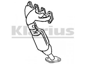 KLARIUS 321764 katalizatoriaus keitiklis 
 Išmetimo sistema -> Katalizatoriaus keitiklis
46808744, 46808744, 46808744