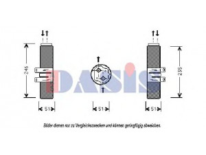 AKS DASIS 803740N džiovintuvas, oro kondicionierius 
 Oro kondicionavimas -> Džiovintuvas
7740836314