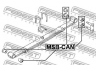 FEBEST MSB-CAN įvorė, lakštinė lingė
MB025153