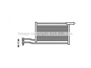AVA QUALITY COOLING BW3379 alyvos aušintuvas, automatinė transmisija 
 Transmisija -> Automatinė pavarų dėžė -> Radiatorius
17212247360, 2247360