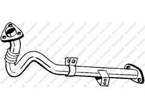 BOSAL 770-587 išleidimo kolektorius 
 Išmetimo sistema -> Išmetimo vamzdžiai
17401-54110