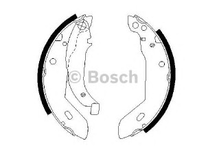 BOSCH 0 986 487 533 stabdžių trinkelių komplektas 
 Techninės priežiūros dalys -> Papildomas remontas
4241 72, 4241 E5, 95 659 676, 4241 72