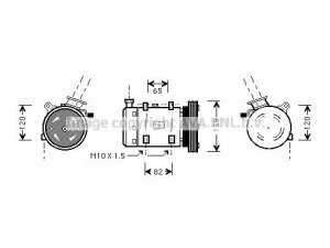 AVA QUALITY COOLING DNK190 kompresorius, oro kondicionierius 
 Oro kondicionavimas -> Kompresorius/dalys
926008C812