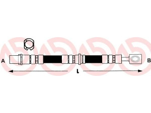 BREMBO T 59 013 stabdžių žarnelė 
 Stabdžių sistema -> Stabdžių žarnelės
562377, 90498319, 83720703963, 1987476805