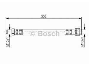 BOSCH 1 987 476 427 stabdžių žarnelė 
 Stabdžių sistema -> Stabdžių žarnelės
171 428 00 35, 210 428 00 35, A 171 428 00 35