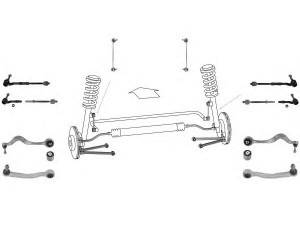 MEYLE WG0499300 vairavimo mechanizmas; rato pakaba 
 Ašies montavimas/vairavimo mechanizmas/ratai -> Prekių paieška pagal schemą