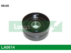 LUCAS ENGINE DRIVE LA0614 kreipiantysis skriemulys, V formos rumbuotas diržas 
 Diržinė pavara -> V formos rumbuotas diržas/komplektas -> Laisvasis/kreipiamasis skriemulys