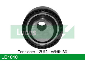 LUCAS ENGINE DRIVE LD1010 įtempiklio skriemulys, paskirstymo diržas