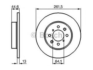 BOSCH 0 986 478 889 stabdžių diskas 
 Dviratė transporto priemonės -> Stabdžių sistema -> Stabdžių diskai / priedai
SDB 1005 00, GBD 90841, SDB 1005 00
