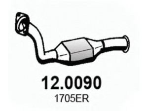 ASSO 12.0090 katalizatoriaus keitiklis 
 Išmetimo sistema -> Katalizatoriaus keitiklis
1705ER, 1705JP, 1705ER, 1705JP