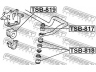 FEBEST TSB-819 skersinio stabilizatoriaus įvorių komplektas 
 Ašies montavimas/vairavimo mechanizmas/ratai -> Stabilizatorius/fiksatoriai -> Sklendės
48815-26210, 48815-26310