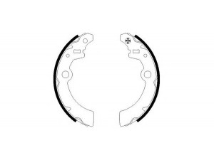 HELLA 8DB 355 002-501 stabdžių trinkelių komplektas 
 Techninės priežiūros dalys -> Papildomas remontas
5320076G00, 5320076G20, 5320076G30