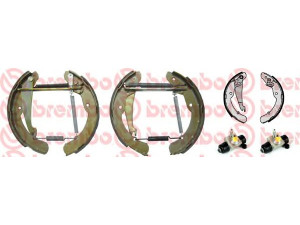 BREMBO K 85 045 stabdžių trinkelių komplektas 
 Techninės priežiūros dalys -> Papildomas remontas