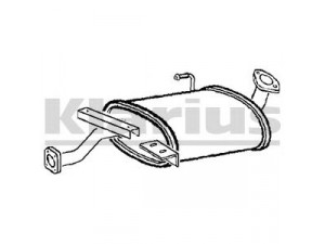 KLARIUS 220330 vidurinis duslintuvas 
 Išmetimo sistema -> Duslintuvas
8970479112, 5852019, 5852924, 97130507