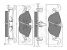 OPTIMAL 10289 stabdžių trinkelių rinkinys, diskinis stabdys 
 Techninės priežiūros dalys -> Papildomas remontas
1605000, 1605034, 1605070, 1605121