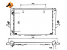 NRF 519509 radiatorius, variklio aušinimas 
 Aušinimo sistema -> Radiatorius/alyvos aušintuvas -> Radiatorius/dalys
5003823, 6842877, 8601354, 8601358