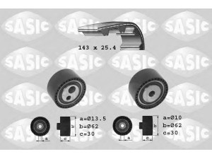SASIC 1750026 paskirstymo diržo komplektas 
 Techninės priežiūros dalys -> Papildomas remontas
0831K9, 0831T8, 0831K8, 0831T8