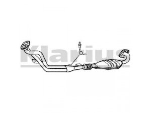 KLARIUS 321046 katalizatoriaus keitiklis 
 Išmetimo sistema -> Katalizatoriaus keitiklis
858045, 90467215, 90571010, 9158209