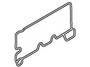 ELRING 012.300 tarpiklis, alyvos aušintuvas 
 Aušinimo sistema -> Radiatorius/alyvos aušintuvas -> Alyvos aušintuvas
51.05901-0122